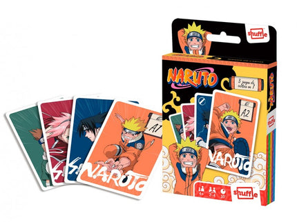 BARAJA SHUFFLE FUN NARUTO 3 EN 1 10037630 FOURNIER