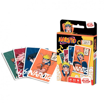 BARAJA SHUFFLE FUN NARUTO 3 EN 1 10037630 FOURNIER
