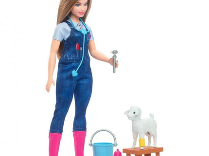 BARBIE TÚ PUEDE SER VETERINARIA DE GRANJA HRG42 MATTEL