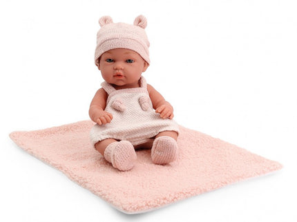 BEBÉ 30CM CONJUNTO DE PUNTO ROSA TACHAN