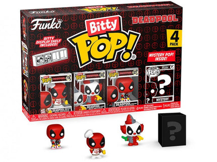 BITTY POP MARVEL! DEADPOOL 4PK 84967