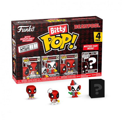 BITTY POP MARVEL! DEADPOOL 4PK 84967