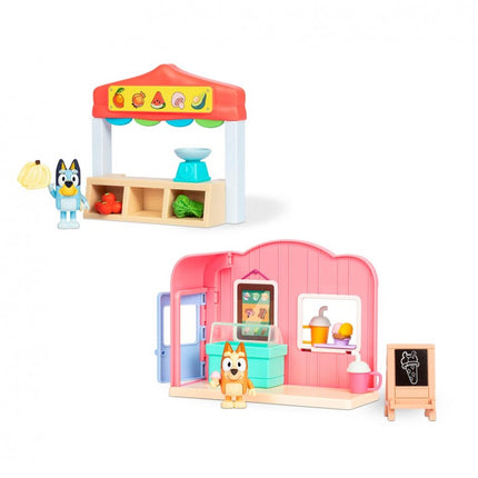 BLUEY MINI PLAYSETS CON FIGURA S3 BLY70000 FAMOSA