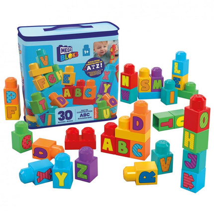 BOLSA 30 BLOQUES FISHER PRICE HRR60 MEGA BLOCKS