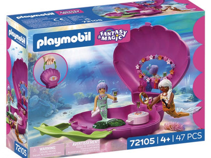BOLSO DE CONCHA CON SIRENA 72105 PLAYMOBIL