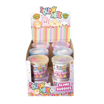 BOTES DE SLIME CON ANIMALES EXP. 12 UDS (PRECIO UNIDAD)