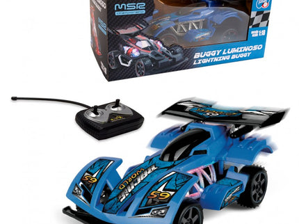 BUGGY CAR AZUL 1:18 R/C T01012 TACHAN