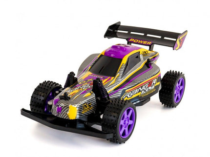 BUGGY CAR RETADOR AMARILLO R/C 2.4 GH 1:18 T01013 TACHAN