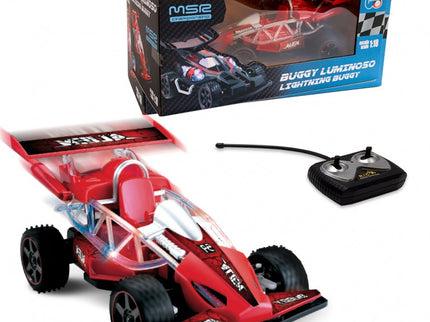 BUGGY CAR ROJO 1:18 R/C T01011 TACHAN