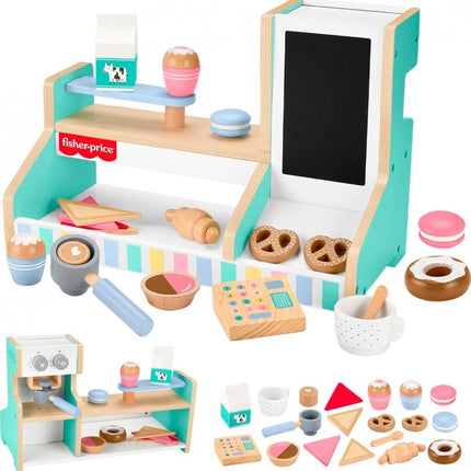 CAFETERÍA DE MADERA HXV22 FISHER PRICE