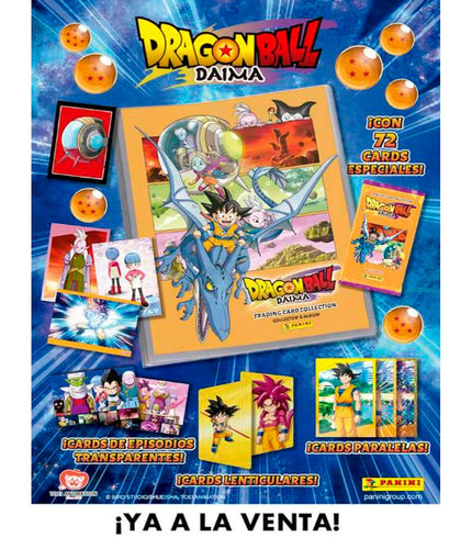 Caja de 50 Sobres Dragon Ball DAIMA - Panini Cromos