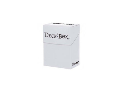 Caja de mazo Deck Box Solid Blanco Ultra Pro.
