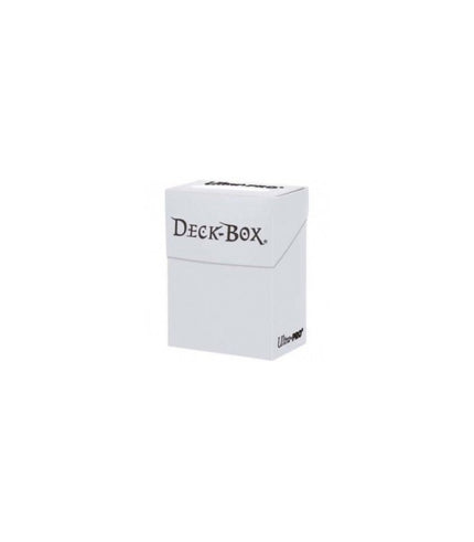 Caja de mazo Deck Box Solid Blanco Ultra Pro.