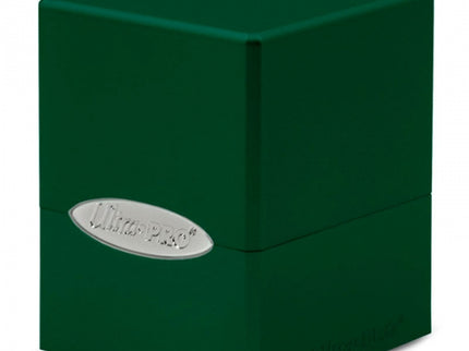 Caja de mazo Satin Tower Hi-Gloss Verde para 100 cartas - Ultra Pro
