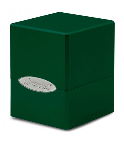 Caja de mazo Satin Tower Hi-Gloss Verde para 100 cartas - Ultra Pro