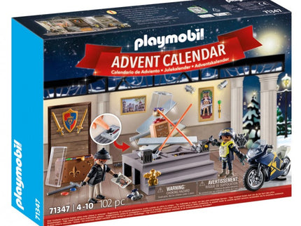 CALENDARIO DE ADVIENTO ROBO EN EL MUSEO 71347 PLAYMOBIL