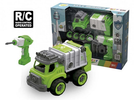 CAMIÓN BASURA SONIDO MONTAJE ELÉCTRICO Y RC LM8041