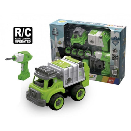 CAMIÓN BASURA SONIDO MONTAJE ELÉCTRICO Y RC LM8041