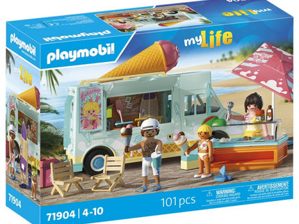 CAMIÓN DE HELADOS CON TIENDA DE SURF 71904 PLAYMOBIL