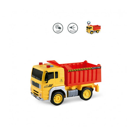CAMION VOLQUETE LUZ-SONIDO HEROES DE CIUDAD 1:20