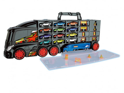 CAMIÓN XL PORTACOCHES DIECAST TACHAN