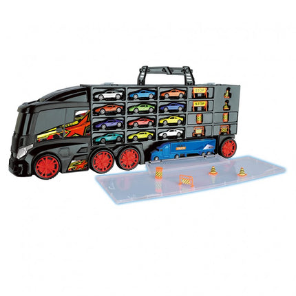 CAMIÓN XL PORTACOCHES DIECAST TACHAN