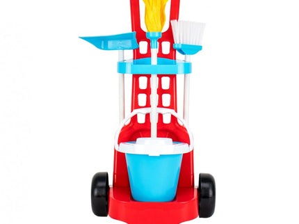 CARRITO DE LIMPIEZA ROJO GRANDE T00988