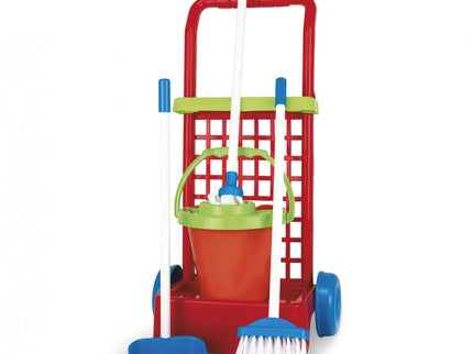 CARRITO DE LIMPIEZA ROJO SB 12 TACHAN CON CAJA