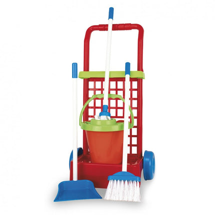 CARRITO DE LIMPIEZA ROJO SB 12 TACHAN CON CAJA
