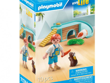 CASA PARA COBAYAS 71746 PLAYMOBIL