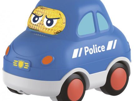 COCHE POLICIA PRESCOLAR LUCES Y SONIDOS TACHAN