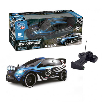 COCHE R/C RALLY EXTREME 1:16, 2,4 GHZ T01016 TACHAN