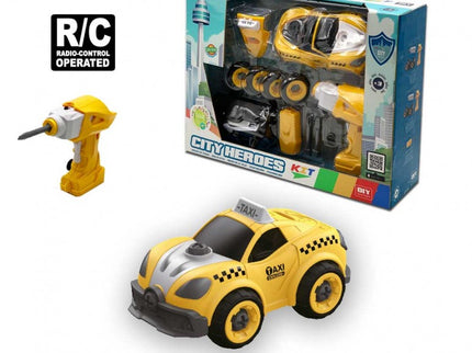 COCHE TAXI SONIDO MONTAJE ELÉCTRICO Y RC LM8071