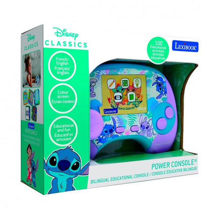 CONSOLA EDUCATIVA DISNEY STITCH JCG100Di1 LEXIBOOK