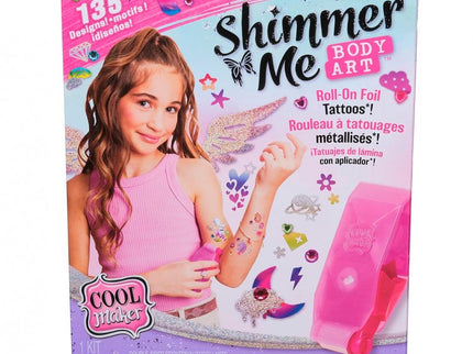 COOL MAKER SHIMMER ME BODYART STUDIO 6071786 SPIN MASTER