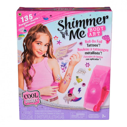 COOL MAKER SHIMMER ME BODYART STUDIO 6071786 SPIN MASTER