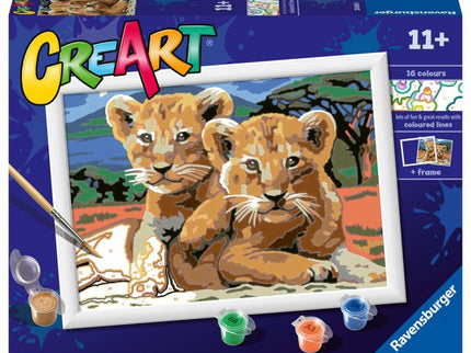 CREART SERIE D CLASSIC CACHORROS DE LEÓN 23616 RAVENSBURGER