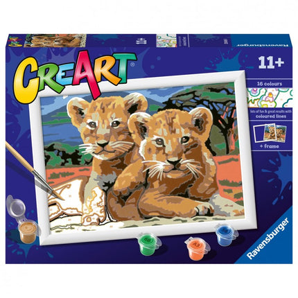 CREART SERIE D CLASSIC CACHORROS DE LEÓN 23616 RAVENSBURGER