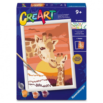 CREART SERIE D JIRAFAS AL ATARDECER 12023259 RAVENSBURGER