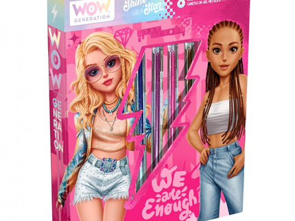 CUADERNO Y BOLIS METÁLICOS WOW GENERATION WOW00143 KIDS
