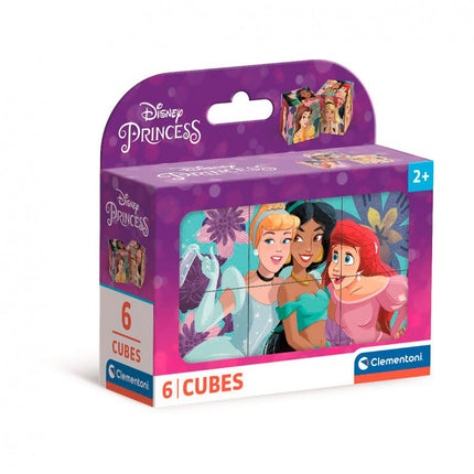 CUBOS 6 DISNEY PRINCESS 40660 CLEMENTONI