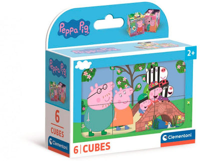 CUBOS 6 PEPPA PIG 40659 CLEMENTONI