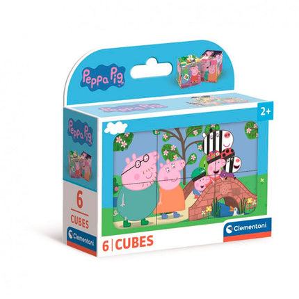CUBOS 6 PEPPA PIG 40659 CLEMENTONI