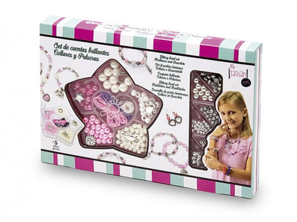 CUENTAS DE PERLAS BRILLANTES PARA HACER PULSERAS .