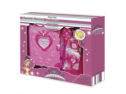 DIARIO DE PRINCESAS CON LLAVE Y BOLIGRAFO TACHAN