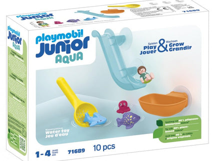 DIVERSIÓN EN LA PESCA CON ANIMALES JUNIOR 71689 PLAYMOBIL