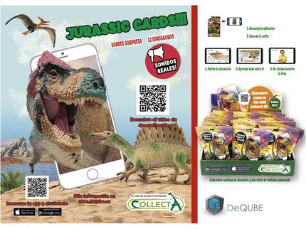 DROP JURASSIC CARD - DINO VIRTUAL (EXPOSITOR 24 SOBRES)