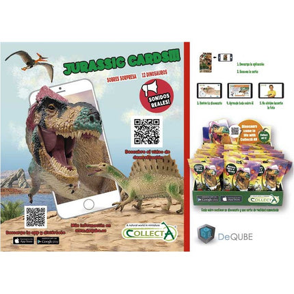 DROP JURASSIC CARD - DINO VIRTUAL (EXPOSITOR 24 SOBRES)
