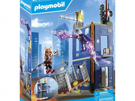 DUELO EN LA TORRE DEL HÉROE 72022 PLAYMOBIL