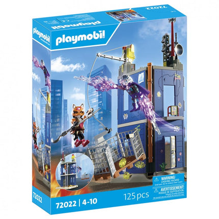 DUELO EN LA TORRE DEL HÉROE 72022 PLAYMOBIL